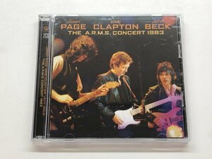 ★　【CD THE A.R.M.S. CONCERT 1983 JIMMY PAGE ERIC CLAPTON JEFF BECK 1983】153-02401