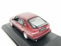 ▼　【ミニチャンプス 1/43 SAAB サーブ 9-3 セダン ダークレッド】001-02401_画像5