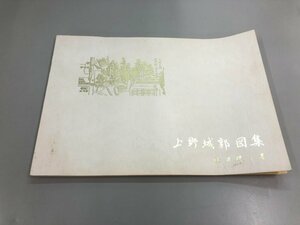 ★　【上野城郭図集 福井健二　1974年　日本古城友の会　城郭文庫】180-02401