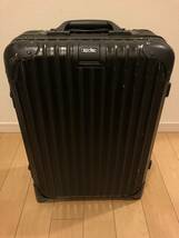 【中古】32L RIMOWA TOPAS STEALTH 2輪 / リモワ　トパーズ　ステルス　黒　機内持込　廃盤 / リモア　ユナイテッドアローズ アローズ_画像2