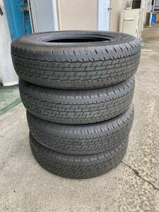 195/80R15 107/105 DUNLOP SP175N ４本　1円スタート売切り！