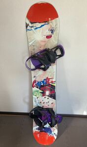 【カバー付き】CAPITA（キャピタ） TOTALLY FK'N AWESOME　　155 / BURTON CUSTOM バートン　カスタム