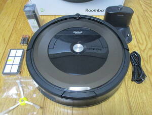 ルンバ iRobot Roomba 890 Wi-Fi対応 3~4ヶ月使用 バッテリー(5000mAh超大容量)新品に交換！使用少！美品！2018年製