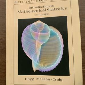 送料無料　未使用　Introduction to Mathematical Statistics ①　Hogg Mackean Craig著