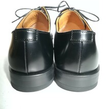 4096 【新品同様・試着程度】日本製 ★リーガル REGAL★ JX82 Uチップ 25 黒 ドレスシューズ ビジネス 革靴 紳士靴 _画像3