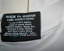 North Shore Under Ground / ノースショア アンダーグラウンド Tシャツ ホワイト M 新品 デッドストック Hawaii ハワイ サーフィン_画像6