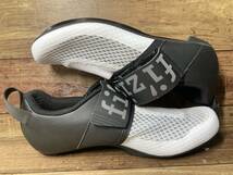 HL946 フィジーク fizik トランシロ TRANSIRO HYDRA ビンディングシューズ 白 黒 EUR39.5 SPD-SL_画像4