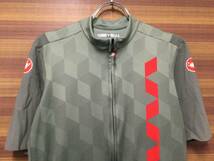 HJ511 カステリ CASTELLI 半袖サイクルジャージ M グレー_画像3