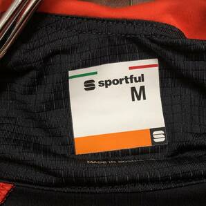 HM828 スポーツフル sportful レインジャケット オレンジ Mの画像7