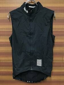 HN428 ラファ Rapha PRO TEAM INSULATED GILET 黒 M 裏起毛 ※汚れあり