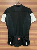 HJ553 カステリ CASTELLI レディース 半袖 サイクルジャージ 黒 L_画像2