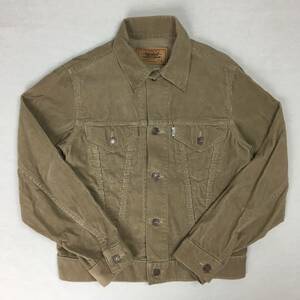 【90s】Levi's リーバイス W7505 W7505-15 日本製 96年 コーデュロイ ジージャン Mサイズ ジャケット Gジャン 白タブ