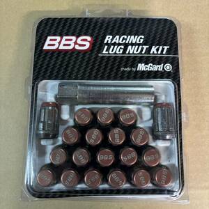 BBS RACING LUG NUT KIT レーシングナット マックガード製 M12×P1.5 20個セット 1台分 ロックナット トヨタ ホンダ マツダ 