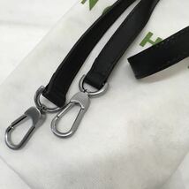 【140】ロンシャン　LONGCHAMP レザー2wayバッグ　ブラック　美品_画像10