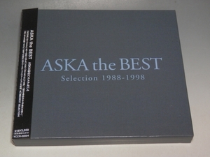 ☆ ASKA the BEST Selection 1988-1998 帯付CD YCCR-00004/*スリーブケース傷あり