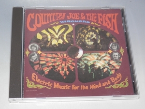 ☆ COUNTRY JOE & THE FISH カントリー・ジョー＆ザ・フィッシュ ELECTRIC MUSIC FOR THE MIND AND BODY 輸入盤CD/*盤ややキズあり