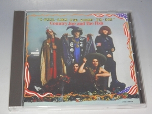 ☆ COUNTRY JOE & THE FISH カントリー・ジョー＆ザ・フィッシュ I-FEEL-LIKE-I'M-FIXIN'-TO-DIE 輸入盤CD/*盤キズあり