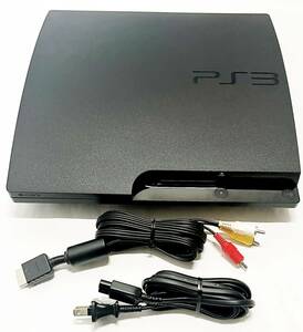 【②動作確認済み】SONY PlayStation3 CECH-3000A 160GB FW4.80　チャコールブラック PS3