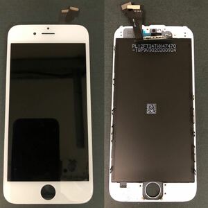 iPhone 6 フロントパネル　(白) タッチパネル　LCD 液晶画面　ガラス