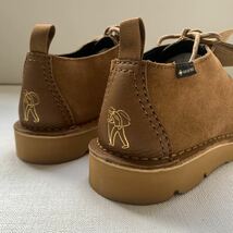 新品 Clarks ORIGINALS クラークス オリジナルズ Desert Trek GTX デザートトレック ゴアテックス UK9 メンズ タン スエード 送料無料_画像7