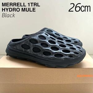 新品 メレル MERRELL 1TRL HYDRO MULE ハイドロ ミュール サンダル シューズ 26㎝ メンズ 黒 ブラック 限定 送料無料