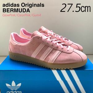  новый товар редкость adidas originals BERMUDA Adidas Originals ba Mu da спортивные туфли Pink Beach розовый 27.5. мужской GY7386 бесплатная доставка 