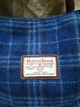 フォルナ×ハリスツイード folna×HarrisTweed 本革コンビ/トートバッグ/日本製_画像3