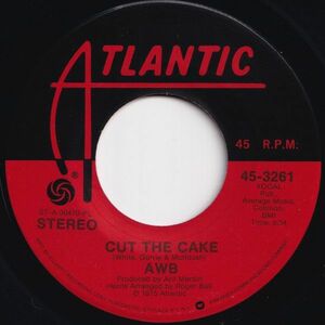 Average White Band Cut The Cake / Person To Person Atlantic US 45-3261 205358 SOUL FUNK ソウル ファンク レコード 7インチ 45