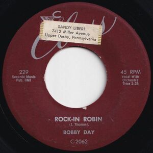 Bobby Day Rock-In Robin / Over And Over Class US 205430 R&B R&R レコード 7インチ 45