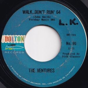 Ventures Walk.. Don't Run '64 / The Cruel Sea Dolton US No. 96 205439 ROCK POP ロック ポップ レコード 7インチ 45