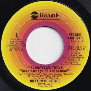 Rhythm Heritage Barretta's Theme / My Cherie Amour ABC US ABC-12177 205506 SOUL FUNK ソウル ファンク レコード 7インチ 45