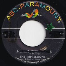 Impressions I've Found That I've Lost / Meeting Over Yonder ABC-Paramount US 45-10670 205643 SOUL ソウル レコード 7インチ 45_画像2