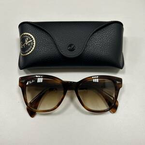 【ART-536】1円スタート RayBan レイバン RB0880-F 954/51 53□19 ブラウン ファッションアイテム 真贋不明 付属品あり 長期保管品 現状品