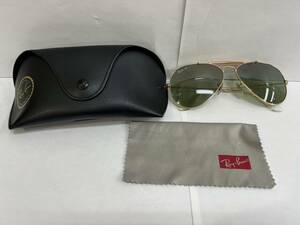 【DK-21551YB】Ray Ban レイバン サングラス RB3407 ティアドロップ ゴールド ケース・クロス有 アイウェア ファッション小物 おしゃれ