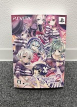 【JBI 4169】 1円〜 PSVITA クリミナルガールズ2 ゲームソフト 限定版 ゲーム サントラ未開封 動作未確認 中古 ジャンク 現状品_画像1