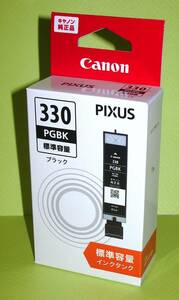【BCI-330PGBK】CANON純正 新品１箱 【取付期限2025】　　　→→→《出品数量：２》