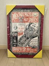 レア！2001 MOONEYES XMAS PARTYポスター RATFINK EDROTH ラットフィンク エドロスムーンアイズ_画像1