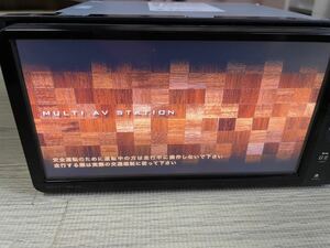 トヨタ純正 SDナビ NSZT-W61G フルセグ 4x4 TV/CD/DVD/Bluetooth/USB ダイハツ 作動確認済み