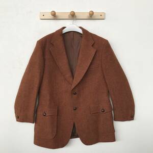 70's Dunn&Co. Harris Tweed ハリスツイード 英国製 ヴィンテージ ウールジャケット size L