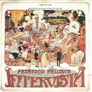 O.S.T.「Federico Fellini's Intervista」(UK盤：Nicola Piovani/Nino Rota)