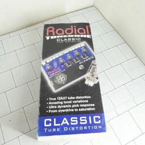 Radial TONEBONE CLASSIC TUBE DISTORTION ディストーション 箱 取説 電源付 目立つ傷なし mの画像1