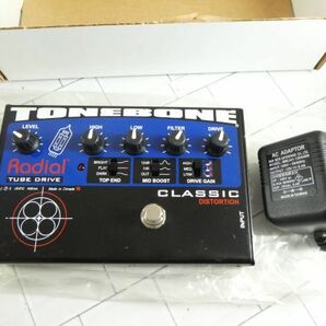 Radial TONEBONE CLASSIC TUBE DISTORTION ディストーション 箱 取説 電源付 目立つ傷なし mの画像4