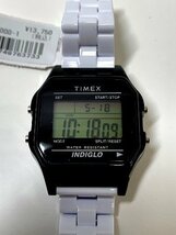 ほぼ未使用　TIMEX 　タイメックス　 TW2V20000-1　 クラシック　 タイル 　SS クォーツ 　3気圧防水　 腕時計 　ウォッチ 　メンズ_画像2