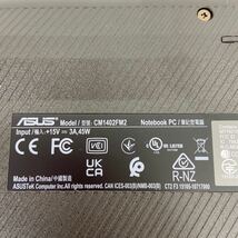 9 美品 ASUS chrombook CM1402FM2A-EC0046 ノートパソコン ノートPC クロームブック 外箱.説明書付き_画像5