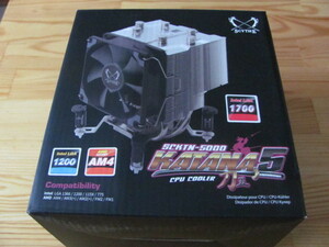 CPU COOLER SCKTN-5000 KATANA5 刀五　SCYTHE