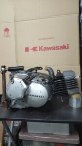 カワサキ　KV75 実動エンジン　オーバーホール済　リトルダイナマイト　MT-1 　KSR KS