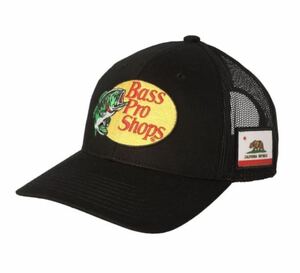 キャップ バスプロショップス bass pro shops cap hat 新品 フラッグ flag cap hat フィッシング 日本未発売 釣り 州旗 カルフォルニア
