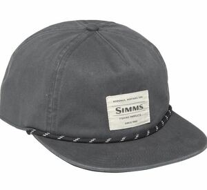 シムス ロープ キャップ Simms Rope Cap 帽子 フィッシング 新品 アウドドア 釣り 平つば ハット hat スナップバック