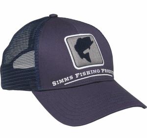 Simms cap シムス キャップ 帽子 トラウト フィッシング 釣り hat ナイロンキャップ フリーサイズ 新品未使用 icon Trucker hat cap