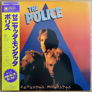 LP■ROCK/POLICE/ZENYATTA MONDATTA/A&M AMP-28011/国内80年ORIG OBI/帯 美盤/ポリス/ゼニヤッタモンダッタ/人気曲収録3rd/STINGスティング